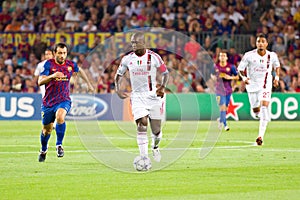 Clarence Seedorf in action