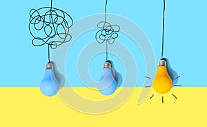 Clarifying complex ideas through the glow of lightbulbs