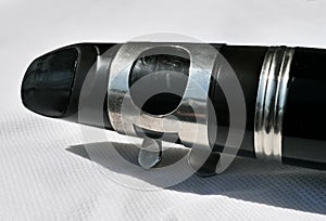 Clarinet in Bb close up and details