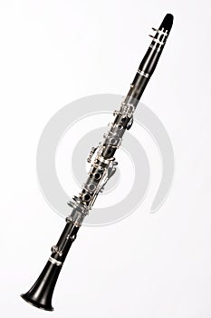 Clarinet Complete Isolated On White