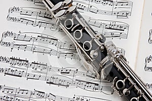 Clarinet on music