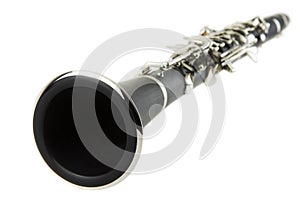 Clarinet in overwhite