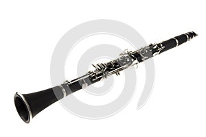 Clarinet in overwhite