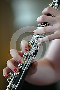 Clarinet player