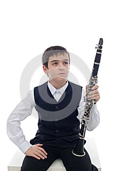 Clarinet player