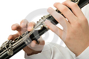 Clarinet player
