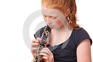 Clarinet player