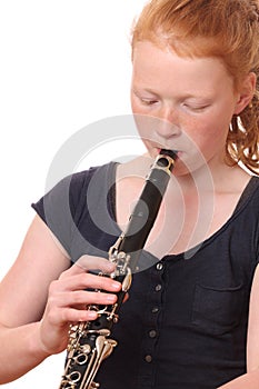 Clarinet player