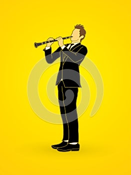 Clarinet player