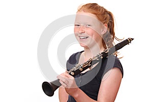 Clarinet player