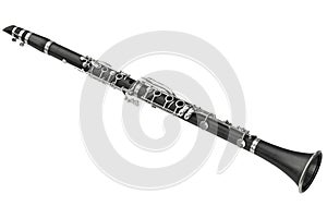 Clarinet wind musical instrument