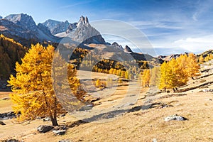 ClarÃ©e valley during Autumn in France