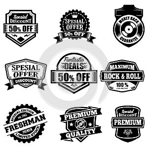 Clasic Retro Badges