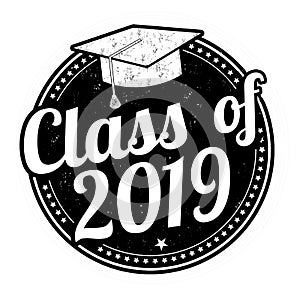 Class of 2019 stamp