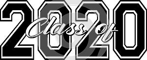 Class of 2020 Bold Graphic