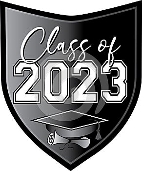 Class of 2023 Crest Shield Logo