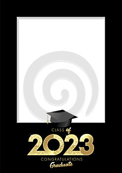 Class of 2023, Graduate photo frame A4