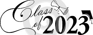 Class of 2023 Graduation Banner Script