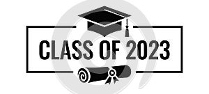 Class of 2023 vector banner