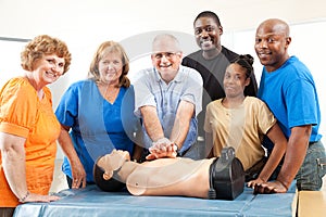 Class on CPR and First Aid