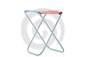 Class metal frame portable folding stool