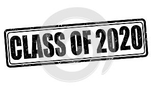 Class of 2020 stamp