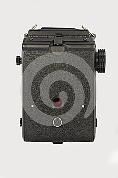 Classic 120mm TLR camera rear view