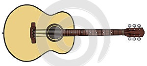 The classic accoustic guitar