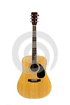 Classic acoustic guitar photo
