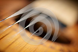 Classic acoustic guitar strings