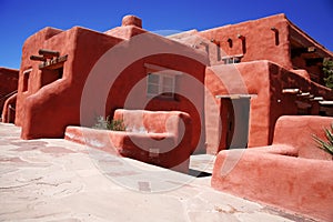 Classic adobe house