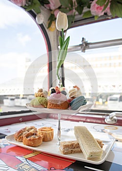 The classic Afternoon Tea Bus Tour in London