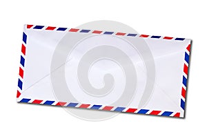 Classic air mail envelope