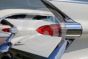 Classic american car tail lamps