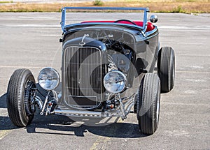 Classic american Hot Rod sports car from 1930`s