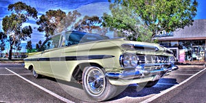 Classic American 1950s Chevy Impala