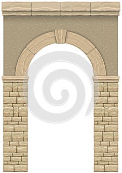 Classic antique arch 1