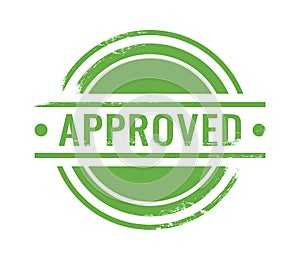 Classic approved stamp sign design