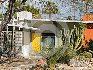 Palm Springs, California classic midcentury residential architecture photo