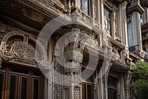 classic architecture with ornate details and intricate carvings