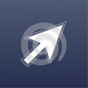 Classic Arrow Cursor for Web Navigation