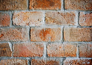 Classic Beautiful Textured Brick Wall