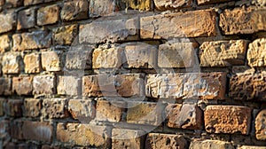 The classic beauty of traditional brickwork brought to life by the dedication and skill of the mason photo