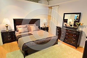 Classic bedroom wooden furniture