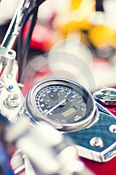 Classic bike speedometer