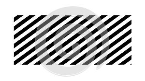 Classic Black Diagonal Stripes Pattern, Timeless Geometric Design, vector design Generative AI