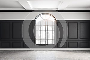 Classic black interior