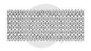 Classic Black and White Argyle Pattern, vector design Generative AI