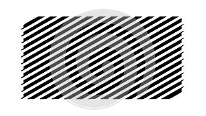 Classic Black & White Diagonal Stripes Vector, Timeless Pattern, vector design Generative AI