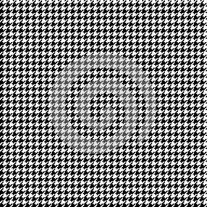 Houndstooth Seamless Pattern photo